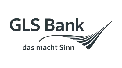 GLS Bank das macht Sinn Logo Schwarz-weiss