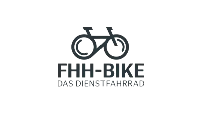 FHH-Bike Das Dienstfahrrad Logo Schwarz-weiss