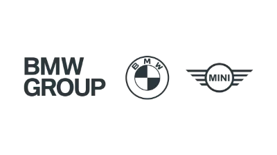 BMW Group Logo schwarz-weiss