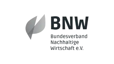 BNW undesverband Nachhaltige Wirtschaft e.V. Logo Schwarz-weiss