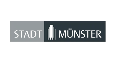 Stadt Münster Logo Schwarz-weiss