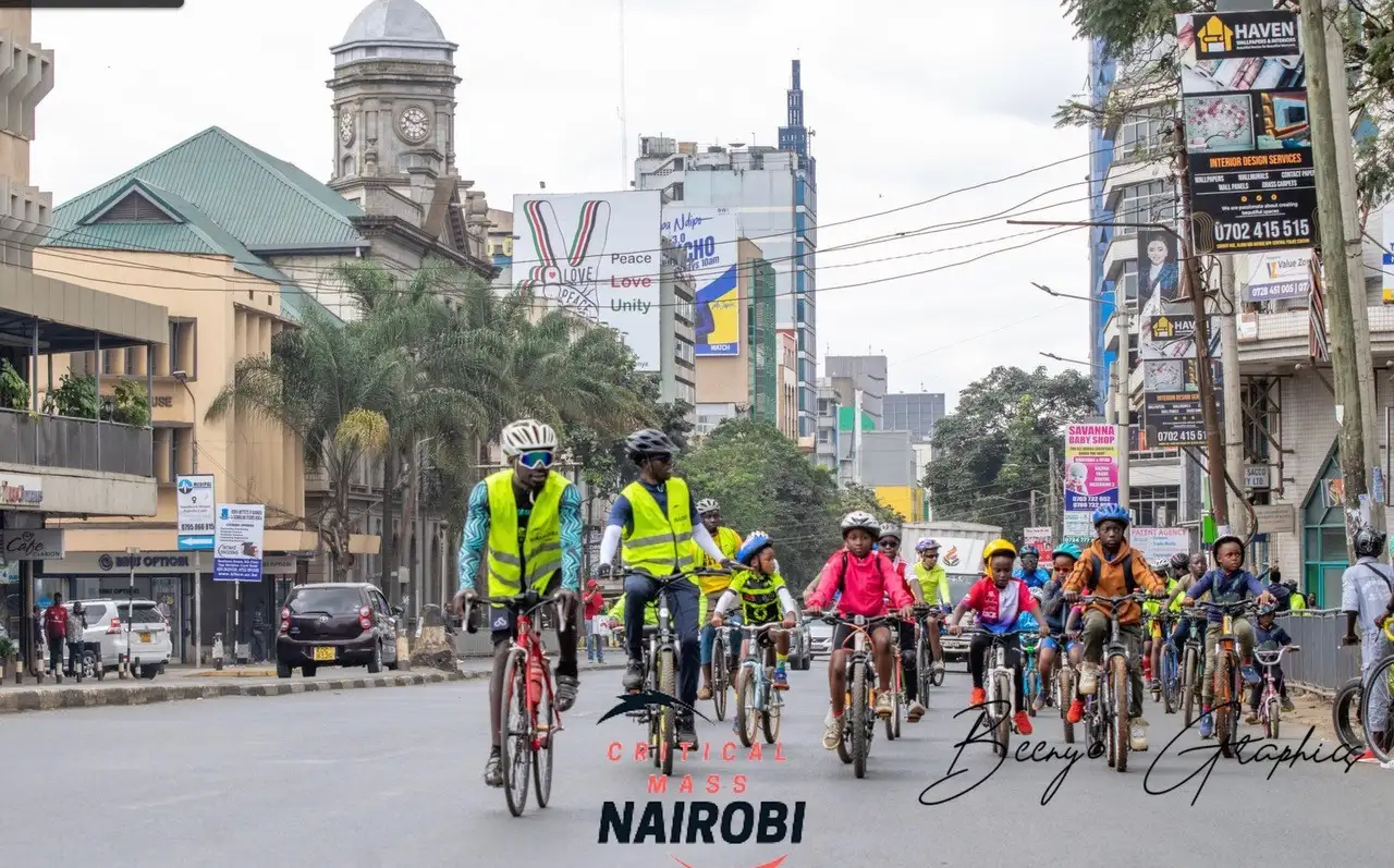 Toto oder Kidical Mass in Nairobi