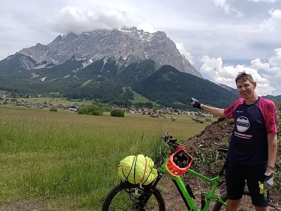 JobRadler Christian Waniaus beim Alpencross